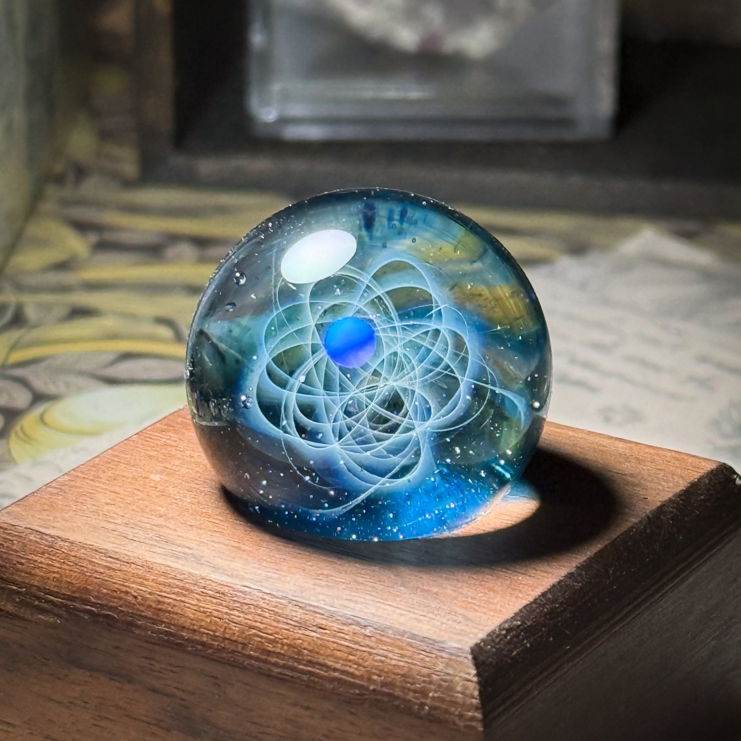 Mini Glass Marble Star Trail
