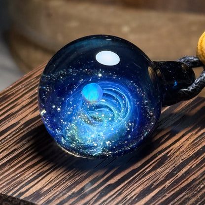 Star Trail -Azure Reverie- Pendant #261