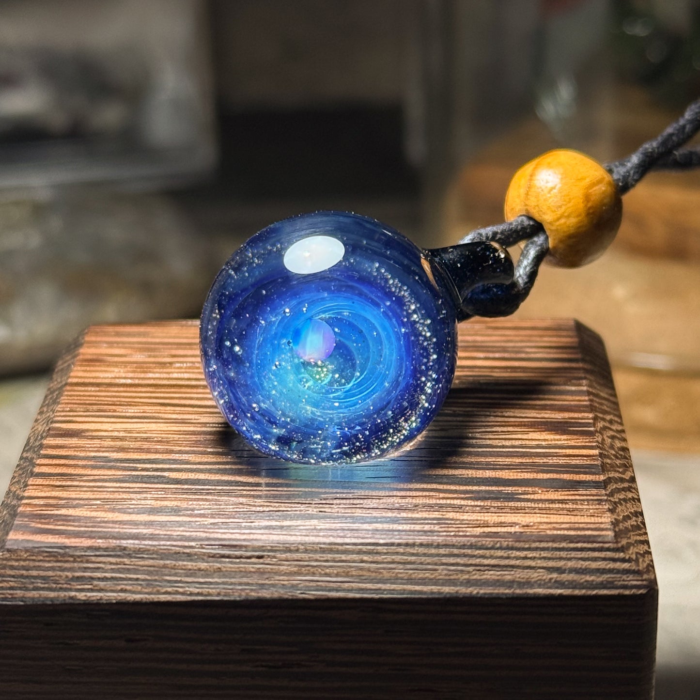 Star Trail -Azure Reverie- Pendant #261