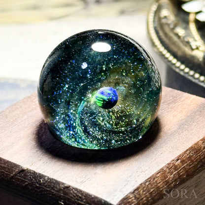 Mini Glass Marble SORA's Galaxy Sparkle Ver.3