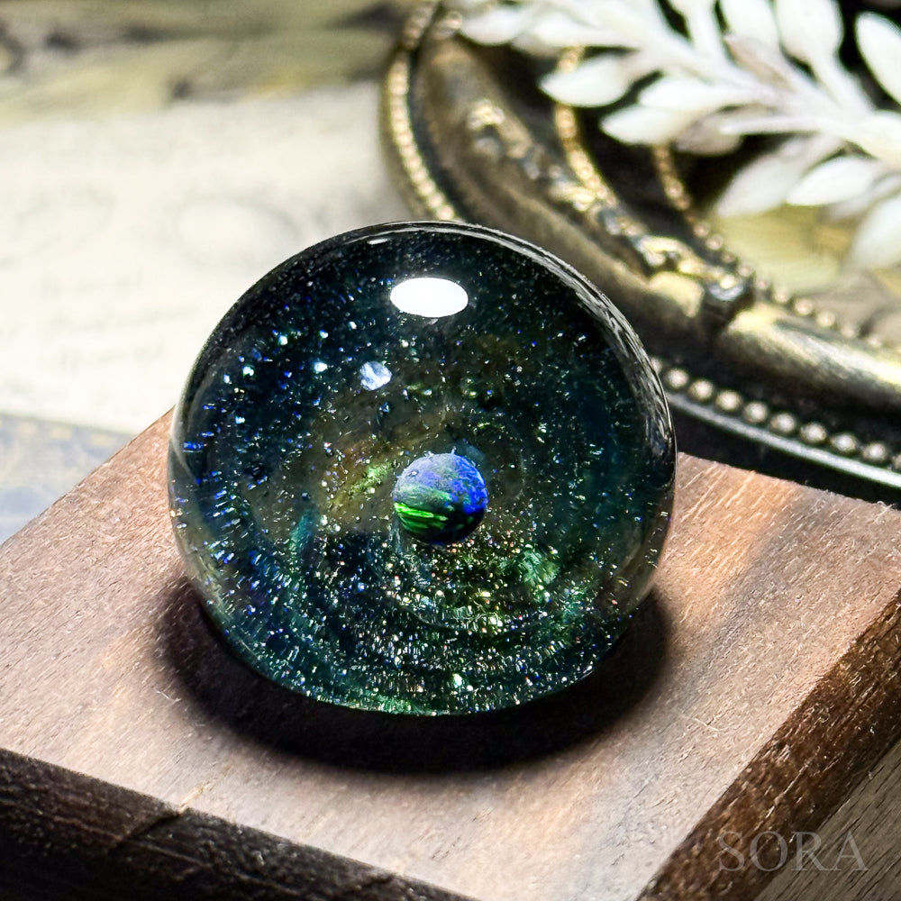 Mini Glass Marble SORA's Galaxy Sparkle Ver.3