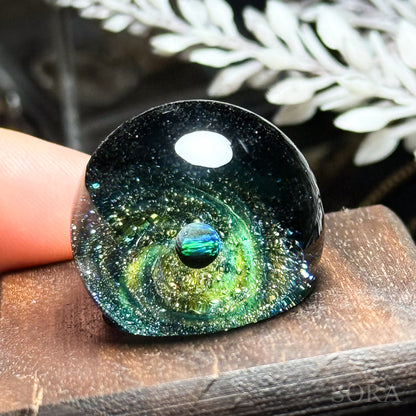 Mini Glass Marble SORA's Galaxy Sparkle Ver.3
