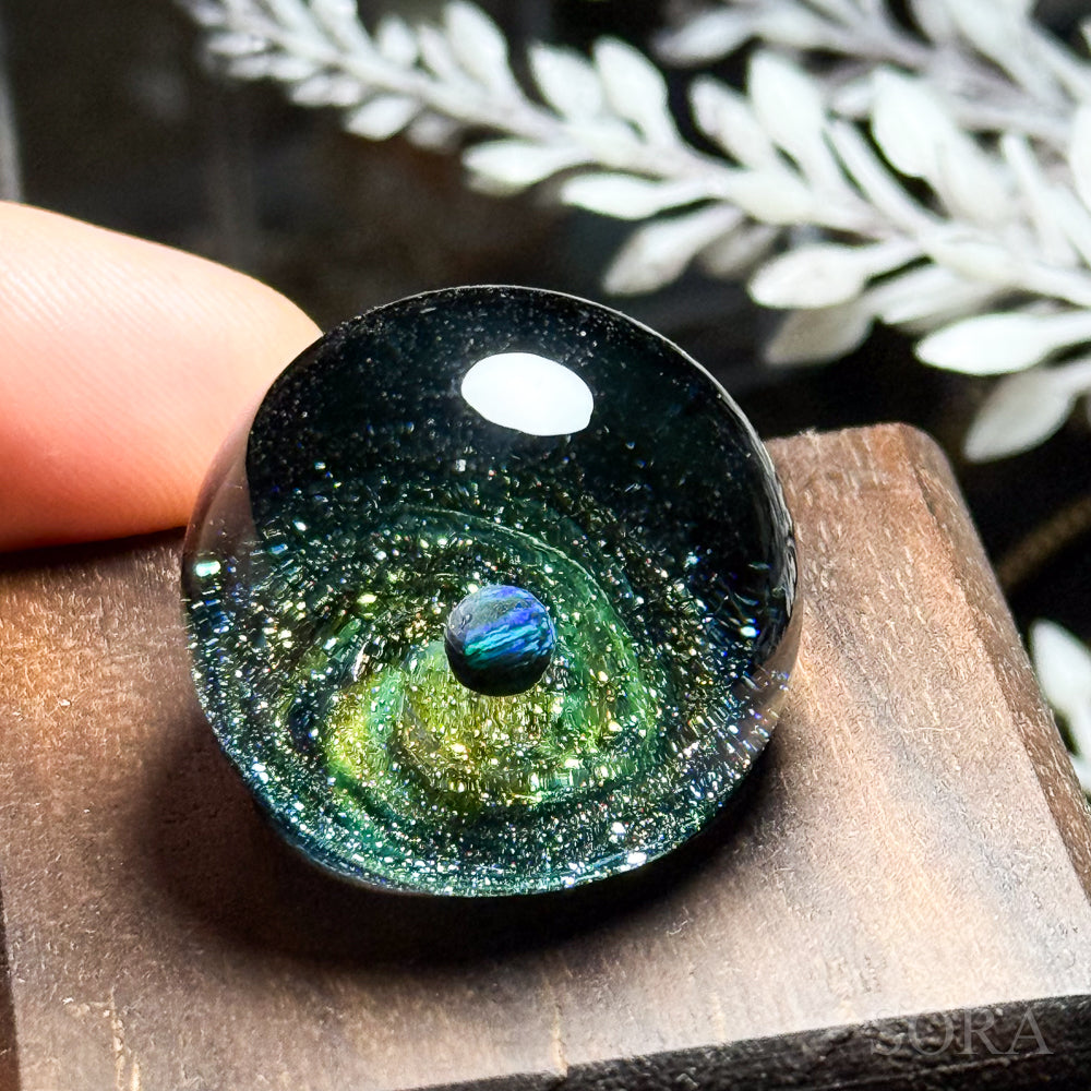 Mini Glass Marble SORA's Galaxy Sparkle Ver.3
