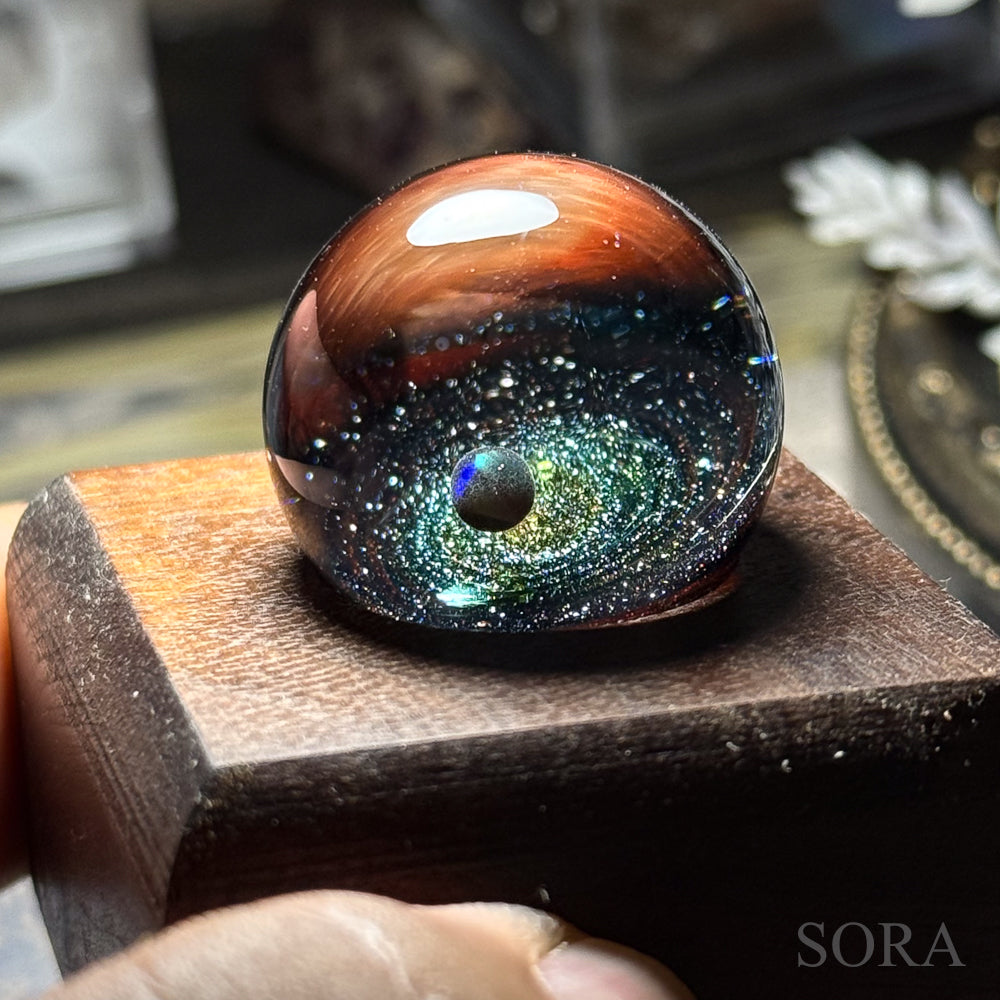 ミニガラスマーブル　SORAの銀河の煌めきVer.3