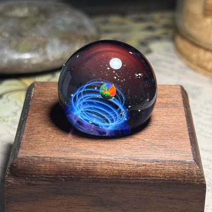 ミニガラスマーブル　SORAのきらめきの宇宙 ＃212shp