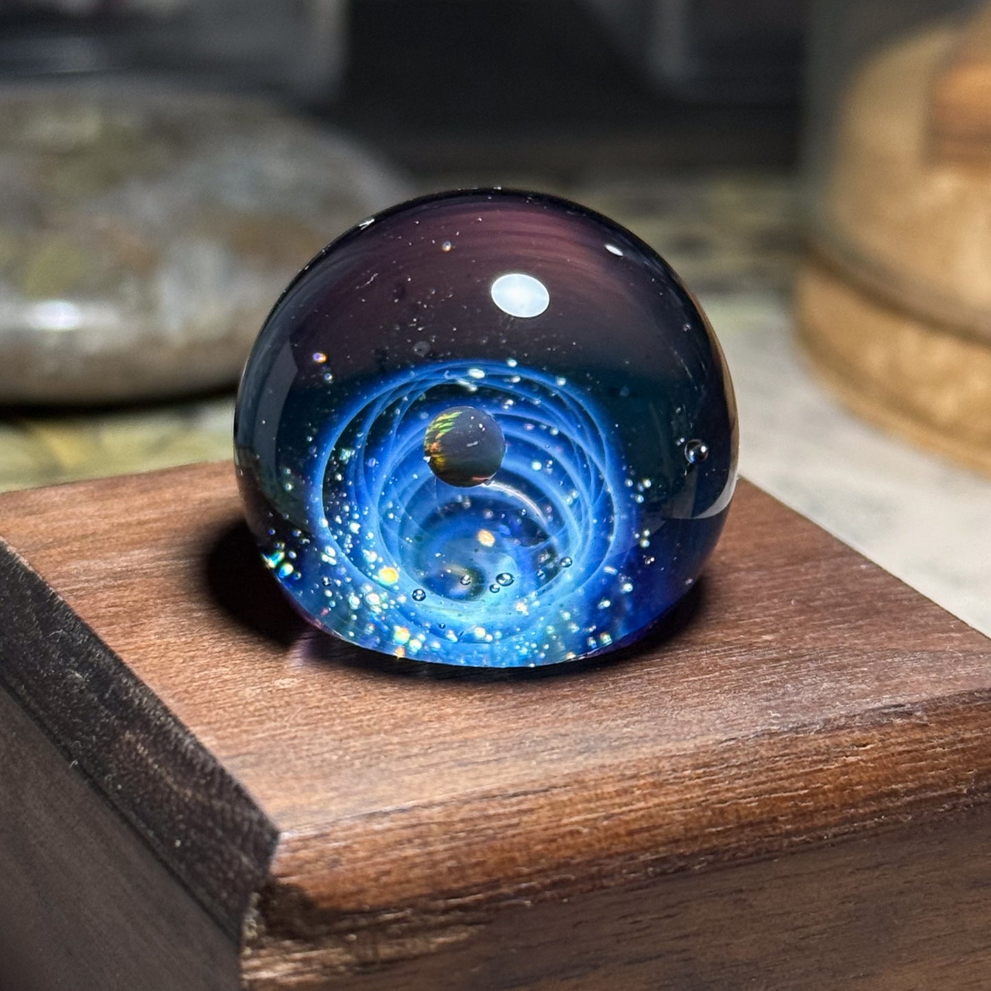 ミニガラスマーブル　SORAのきらめきの宇宙 ＃212shp