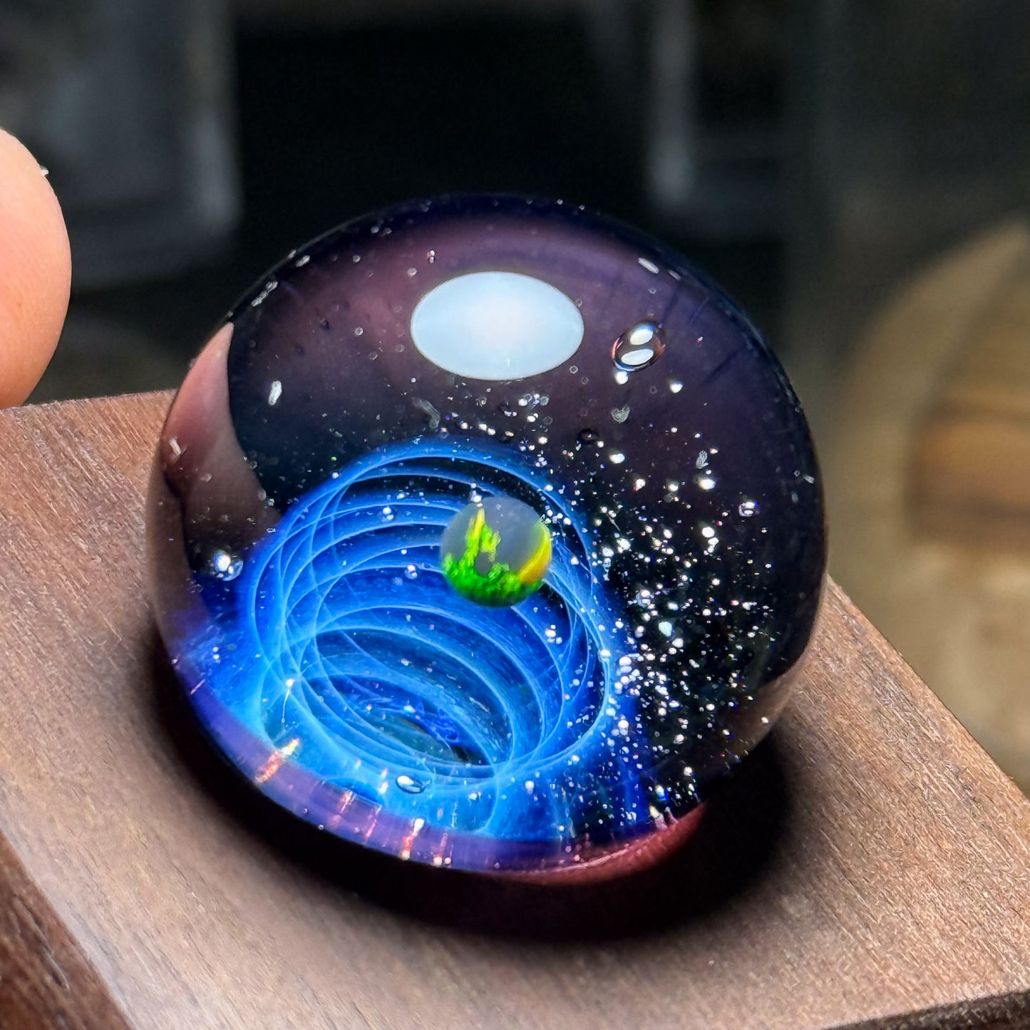 ミニガラスマーブル　SORAのきらめきの宇宙 ＃212shp