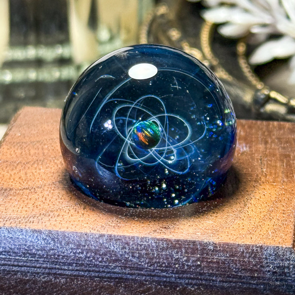 ミニガラスマーブル　星の軌跡