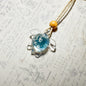 Sea Turtle Pendant, Gleaming Water #4093