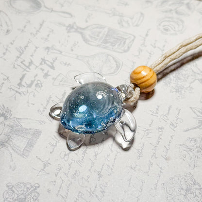 Sea turtle pendant - Shimmering Water #4091