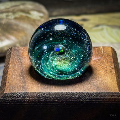 Mini Glass Marble SORA's Galaxy Sparkle Ver.3