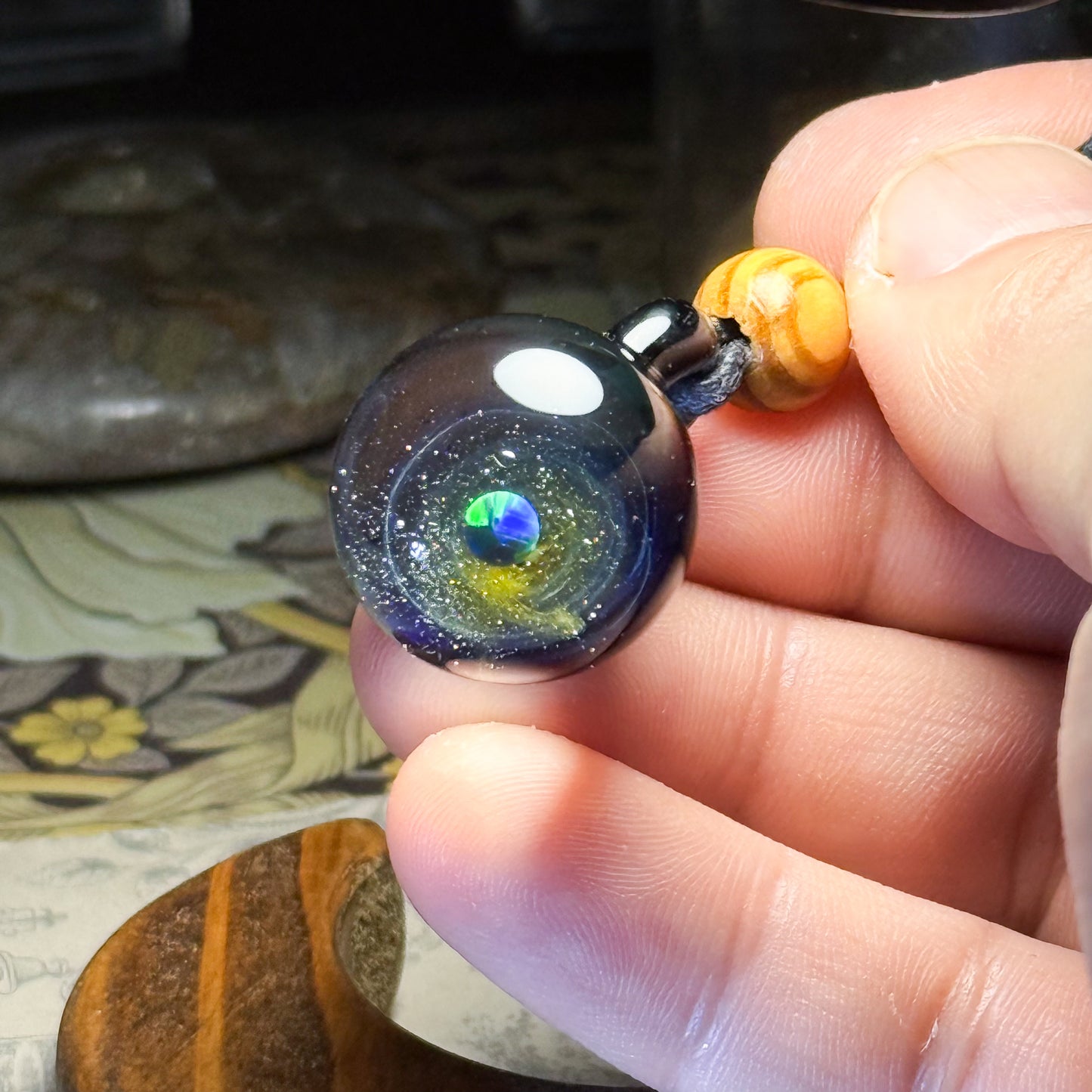 きらめきの宇宙ペンダント　＃26492