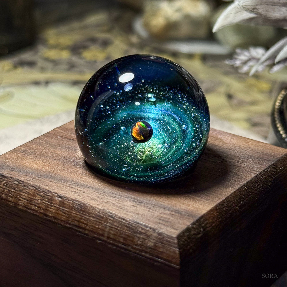 Mini Glass Marble SORA's Galaxy Sparkle Ver.3