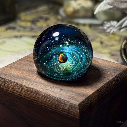 Mini Glass Marble SORA's Galaxy Sparkle Ver.3