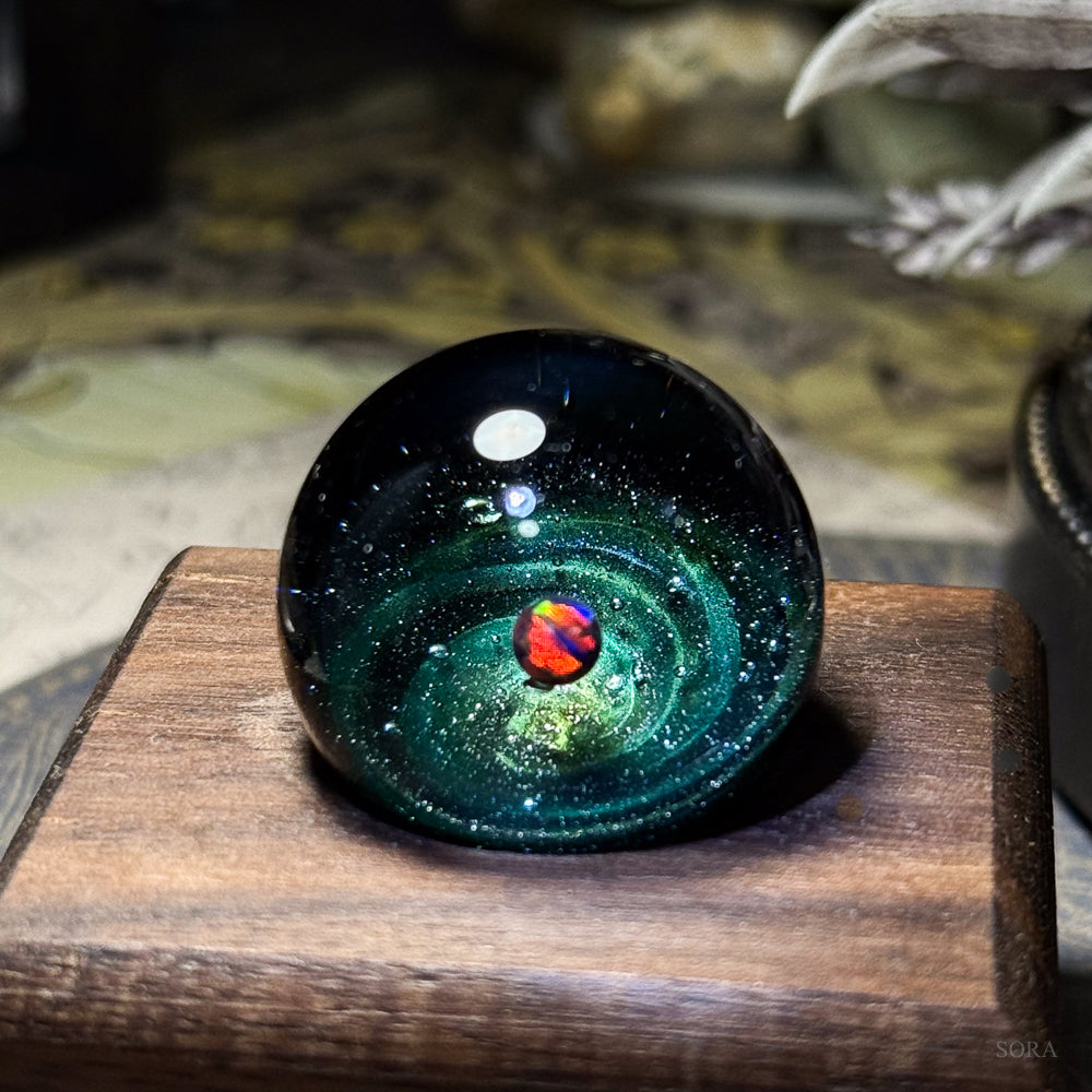 Mini Glass Marble SORA's Galaxy Sparkle Ver.3