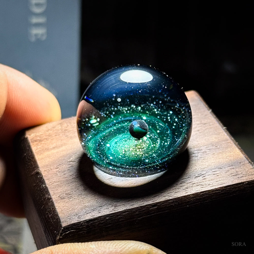 Mini Glass Marble SORA's Galaxy Sparkle Ver.3